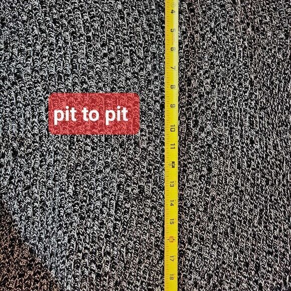 Used: Vince Camuto knitted sweater Size M. Color Gray ,boat neck - Picture 3 of 10